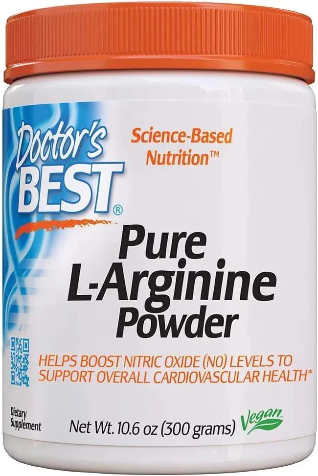 DOCTOR'S BEST - Doctor's Best L-arginine HCL Powder 300Gr. - The Red Vitamin MX - Suplementos Alimenticios - {{ shop.shopifyCountryName }}