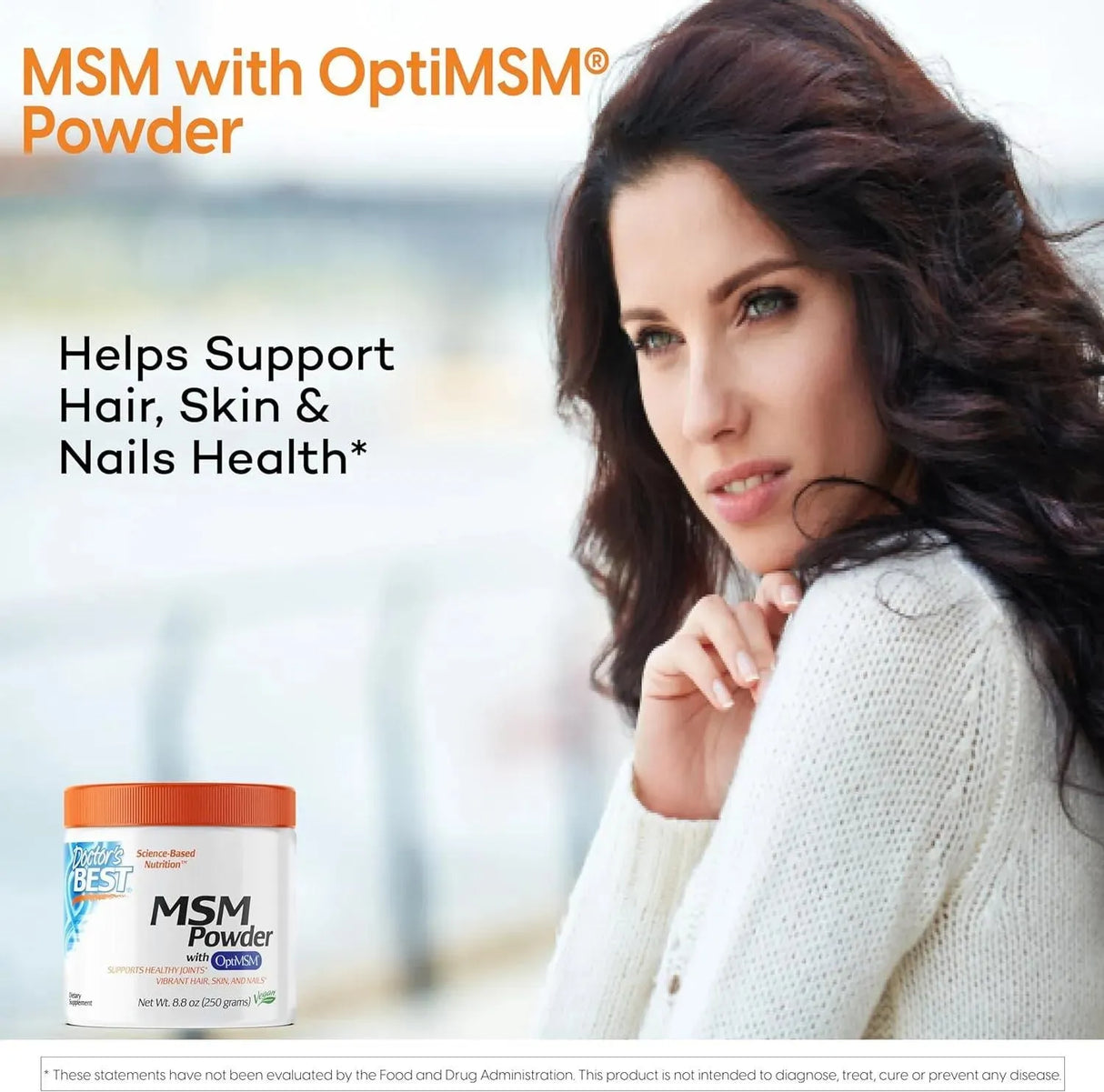 DOCTOR'S BEST - Doctor's Best MSM Powder with OptiMSM 250Gr. - The Red Vitamin MX - Suplementos Alimenticios - {{ shop.shopifyCountryName }}