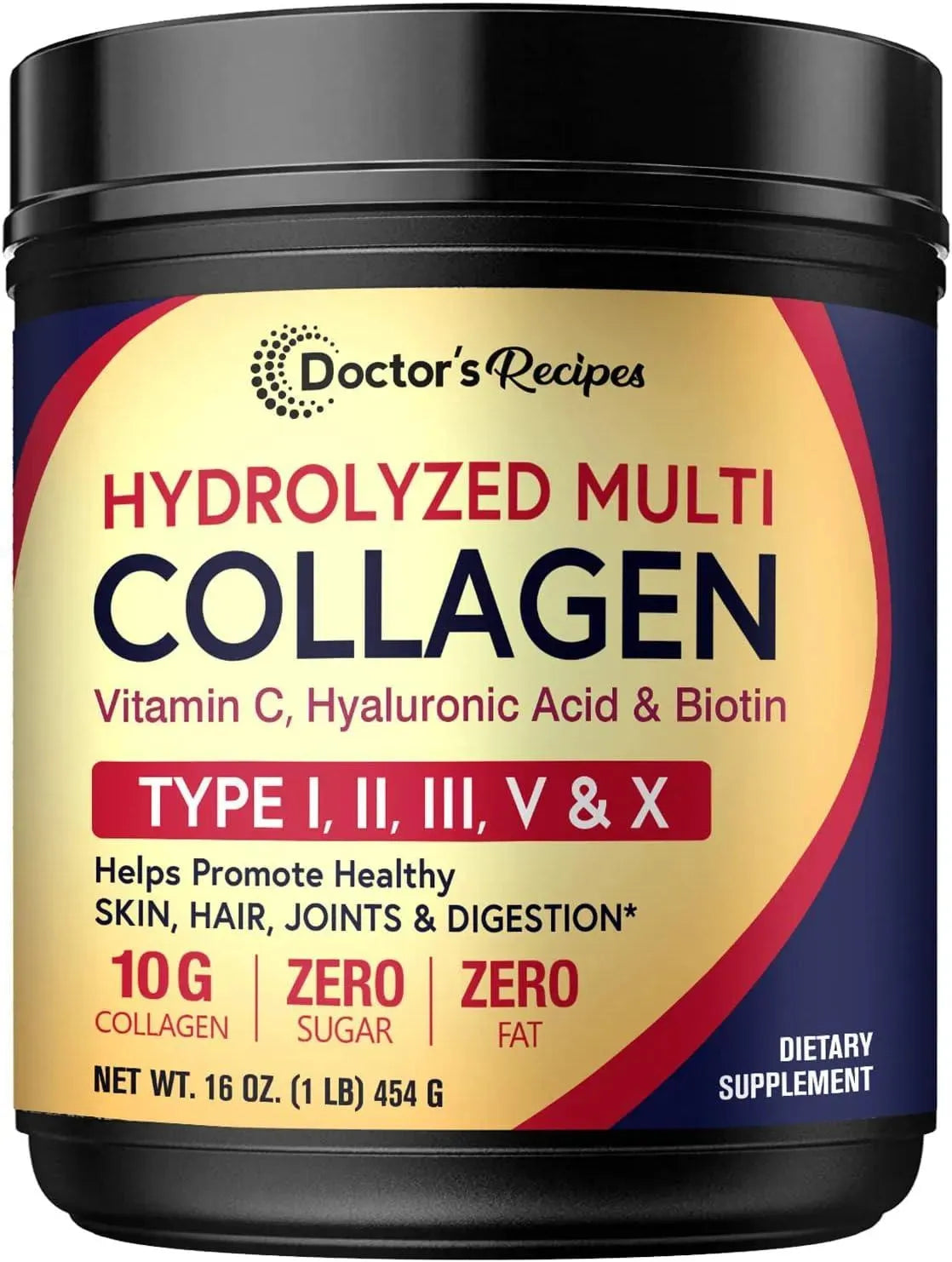 DOCTOR´S RECIPES - Doctor's Recipes Multi Collagen Powder 454Gr. - The Red Vitamin MX - Suplementos Alimenticios - {{ shop.shopifyCountryName }}