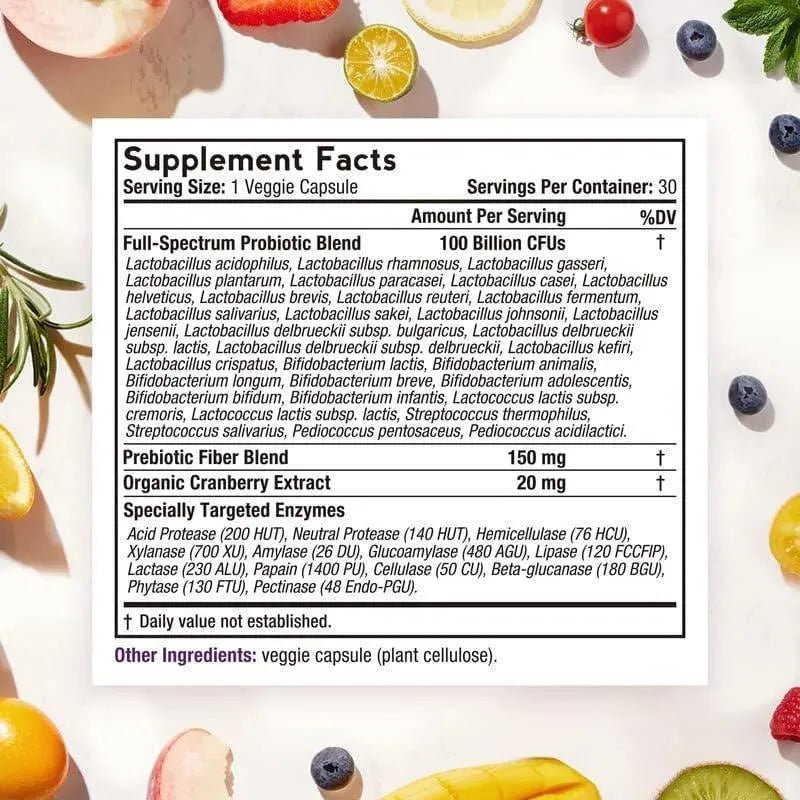 DOCTOR´S RECIPES - Doctor's Recipes Probiotics for Women 100 Billion CFU 30 Capsulas - The Red Vitamin MX - Suplementos Alimenticios - {{ shop.shopifyCountryName }}