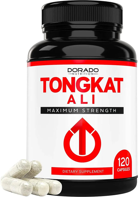 DORADO NUTRITION - Dorado Nutrition Tongkat Ali Maximum Strength 120 Capsulas - The Red Vitamin MX - Suplementos Alimenticios - {{ shop.shopifyCountryName }}