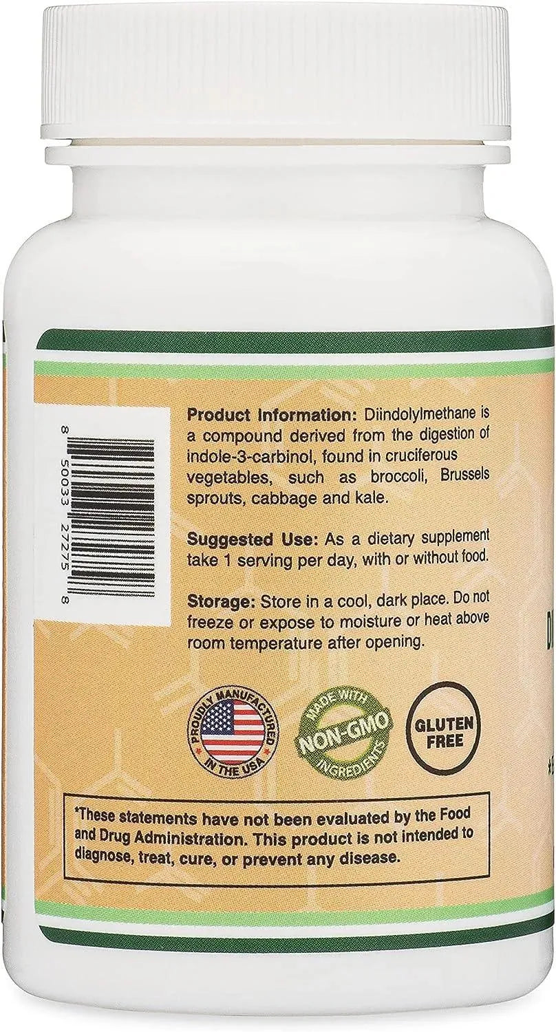 DOUBLE WOOD SUPPLEMENTS - Double Wood Supplements DIM Supplement 400Mg. 60 Capsulas - The Red Vitamin MX - Suplementos Alimenticios - {{ shop.shopifyCountryName }}
