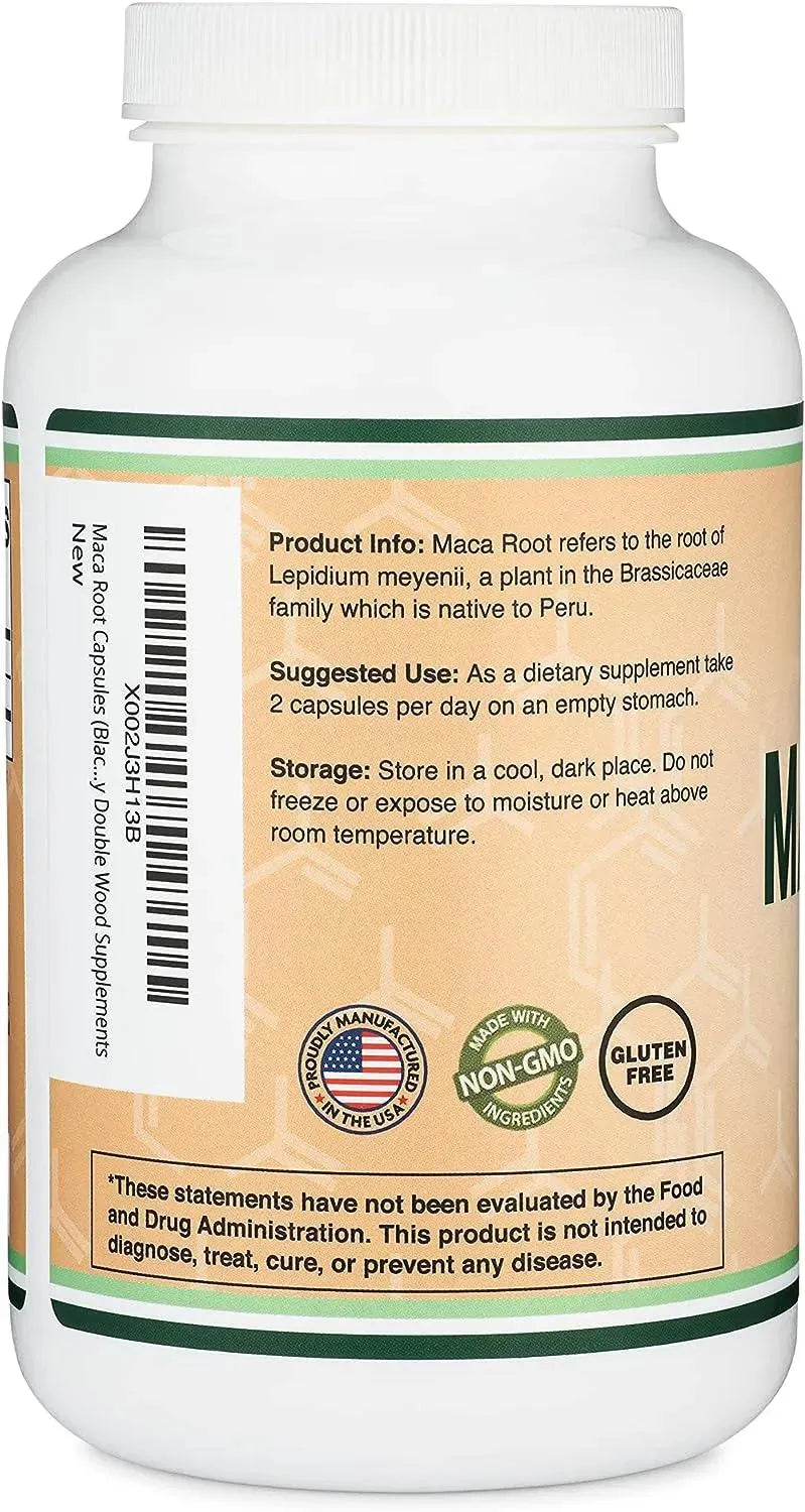 DOUBLE WOOD SUPPLEMENTS - Double Wood Supplements Maca Root 1000Mg. 300 Capsulas - The Red Vitamin MX - Suplementos Alimenticios - {{ shop.shopifyCountryName }}