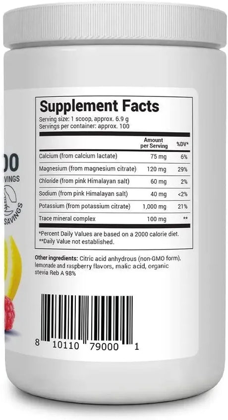 DR. BERG - Dr. Berg Hydration Keto Electrolyte Powder Raspberry & Lemon Flavor 100 Servicios - The Red Vitamin MX - Suplementos Alimenticios - {{ shop.shopifyCountryName }}