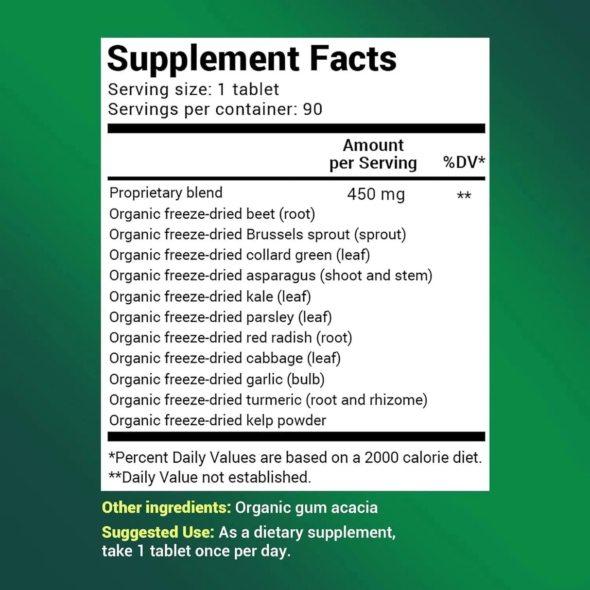 DR. BERG - Dr. Berg's Greens Superfood Cruciferous Vegetable 90 Tabletas - The Red Vitamin MX - Suplementos Alimenticios - {{ shop.shopifyCountryName }}