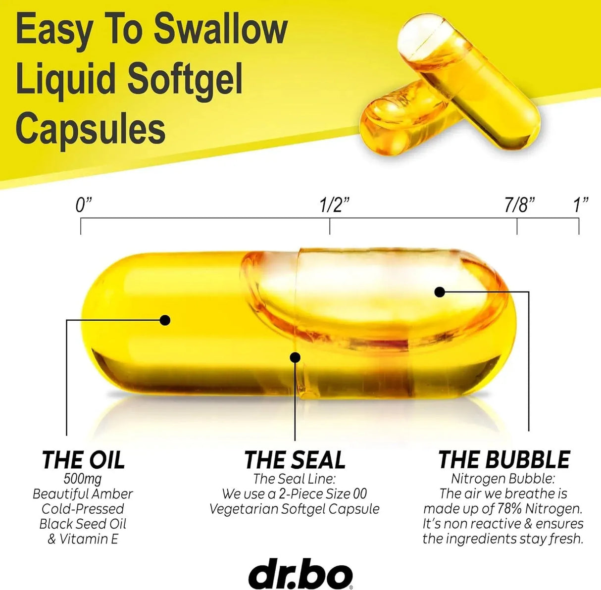 DR. BO - DR. BO Black Seed Oil 1000Mg. 60 Capsulas - The Red Vitamin MX - Suplementos Alimenticios - {{ shop.shopifyCountryName }}