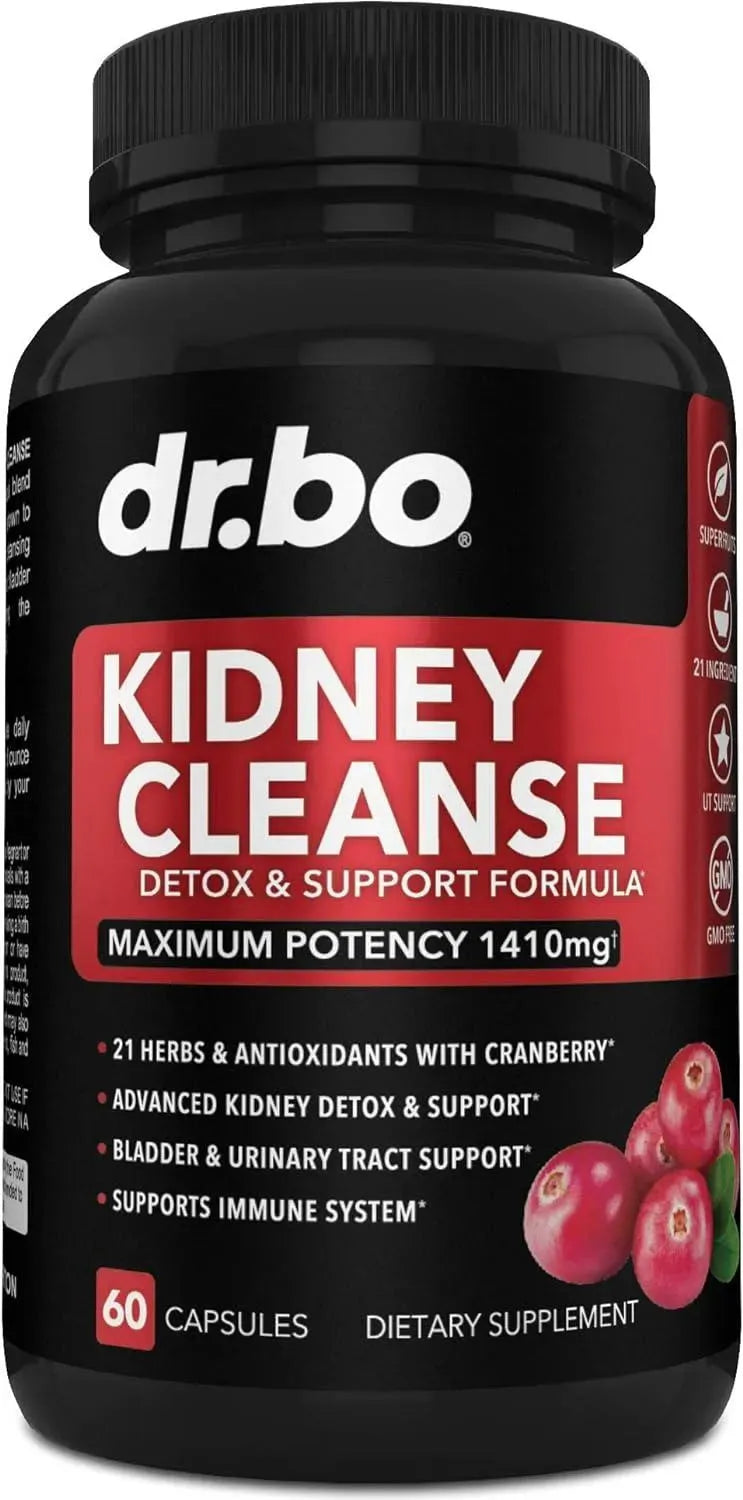 DR. BO - DR. BO Kidney Cleanse Detox Support 60 Capsulas - The Red Vitamin MX - Suplementos Alimenticios - {{ shop.shopifyCountryName }}