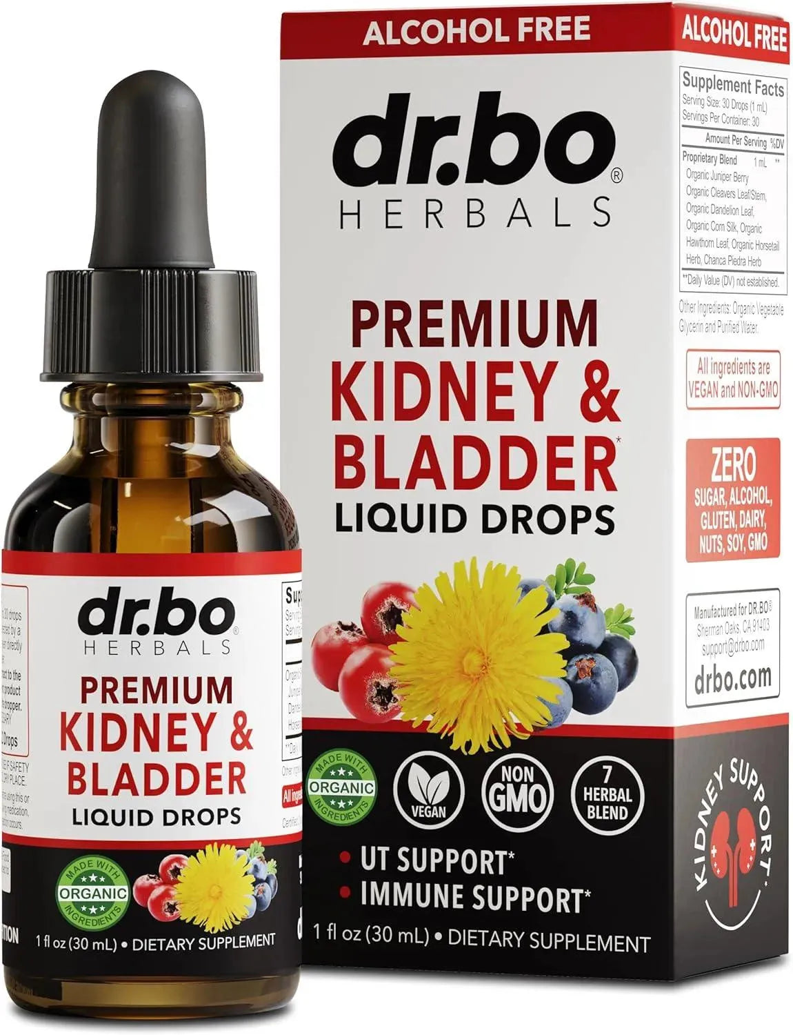 DR. BO - DR. BO Kidney Support Supplement 1 Fl.Oz. - The Red Vitamin MX - Suplementos Alimenticios - {{ shop.shopifyCountryName }}