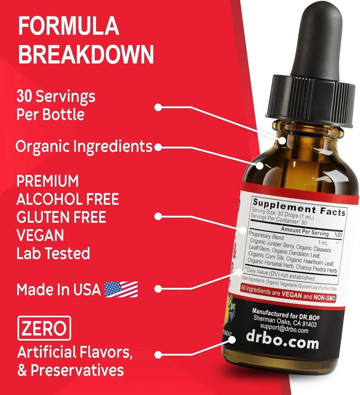 DR. BO - DR. BO Kidney Support Supplement 1 Fl.Oz. - The Red Vitamin MX - Suplementos Alimenticios - {{ shop.shopifyCountryName }}