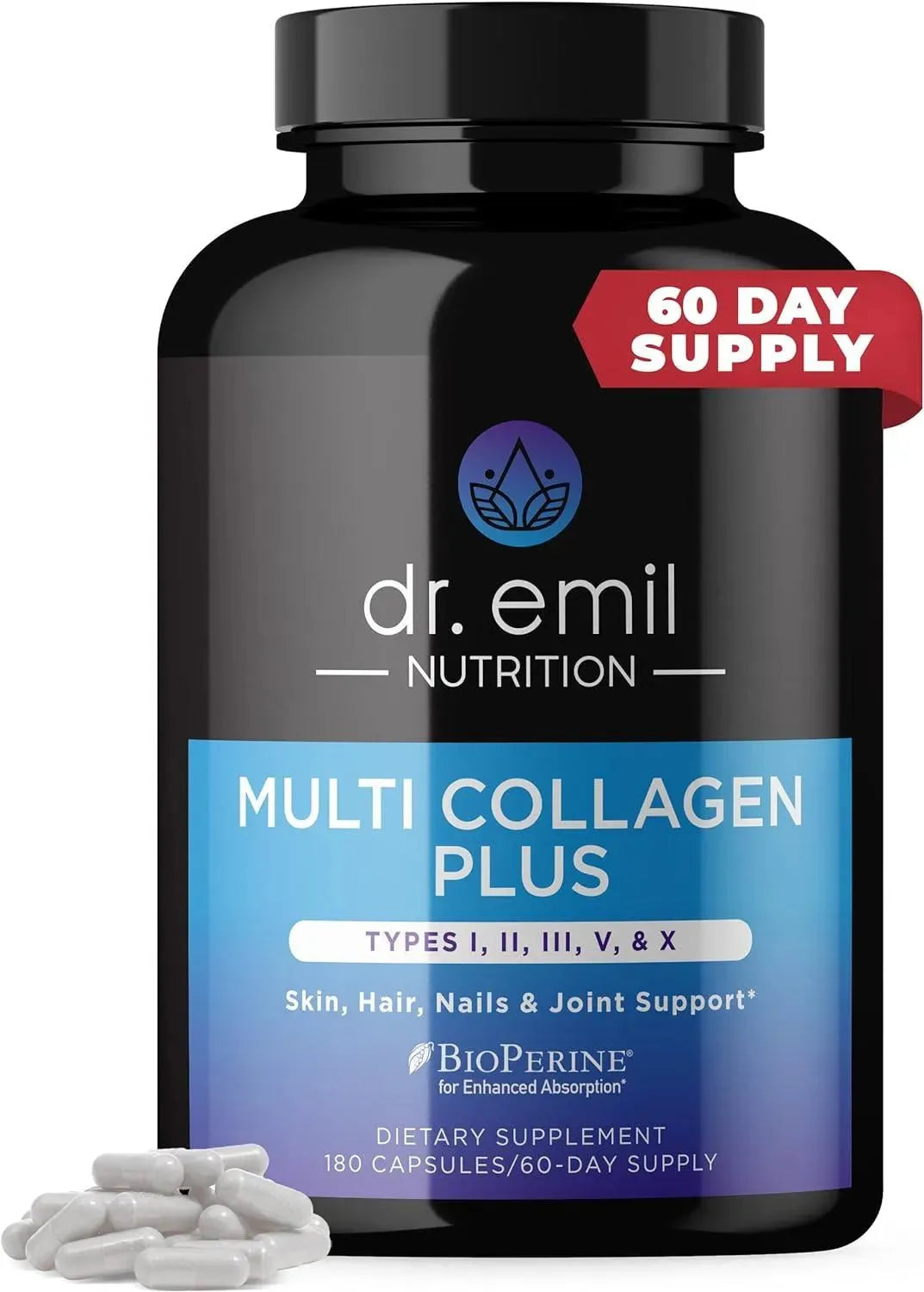 DR EMIL NUTRITION - DR EMIL NUTRITION Multi Collagen 180 Capsulas - The Red Vitamin MX - Suplementos Alimenticios - {{ shop.shopifyCountryName }}