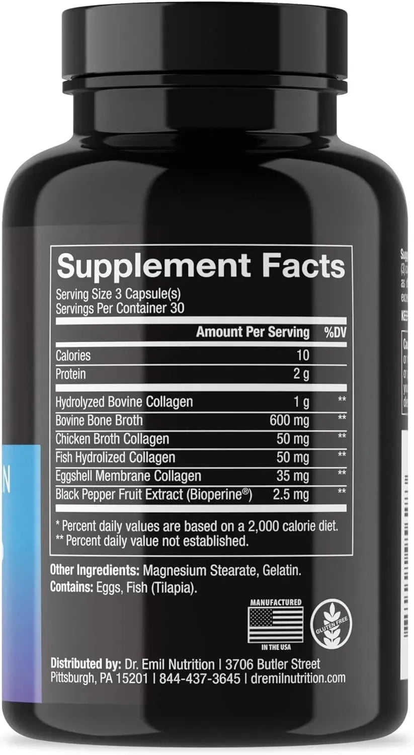 DR EMIL NUTRITION - DR EMIL NUTRITION Multi Collagen 90 Capsulas - The Red Vitamin MX - Suplementos Alimenticios - {{ shop.shopifyCountryName }}