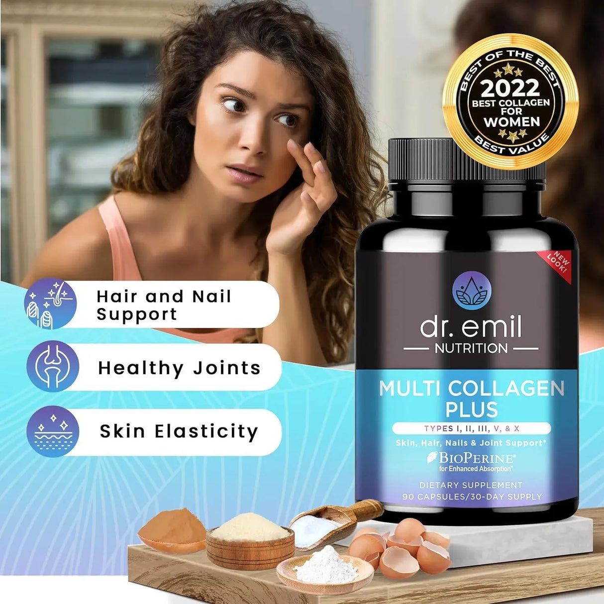 DR EMIL NUTRITION - DR EMIL NUTRITION Multi Collagen 90 Capsulas - The Red Vitamin MX - Suplementos Alimenticios - {{ shop.shopifyCountryName }}