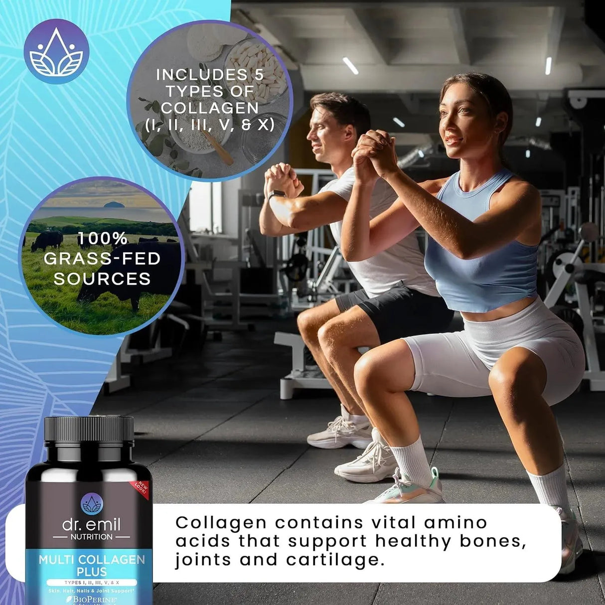 DR EMIL NUTRITION - DR EMIL NUTRITION Multi Collagen 90 Capsulas - The Red Vitamin MX - Suplementos Alimenticios - {{ shop.shopifyCountryName }}