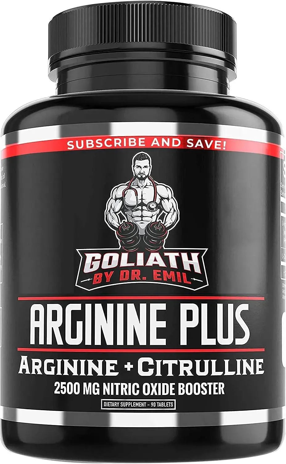 DR EMIL NUTRITION - Dr. Emil's ARGININE Plus - L Arginine + L Citrulline 90 Tabletas - The Red Vitamin MX - Suplementos Alimenticios - {{ shop.shopifyCountryName }}