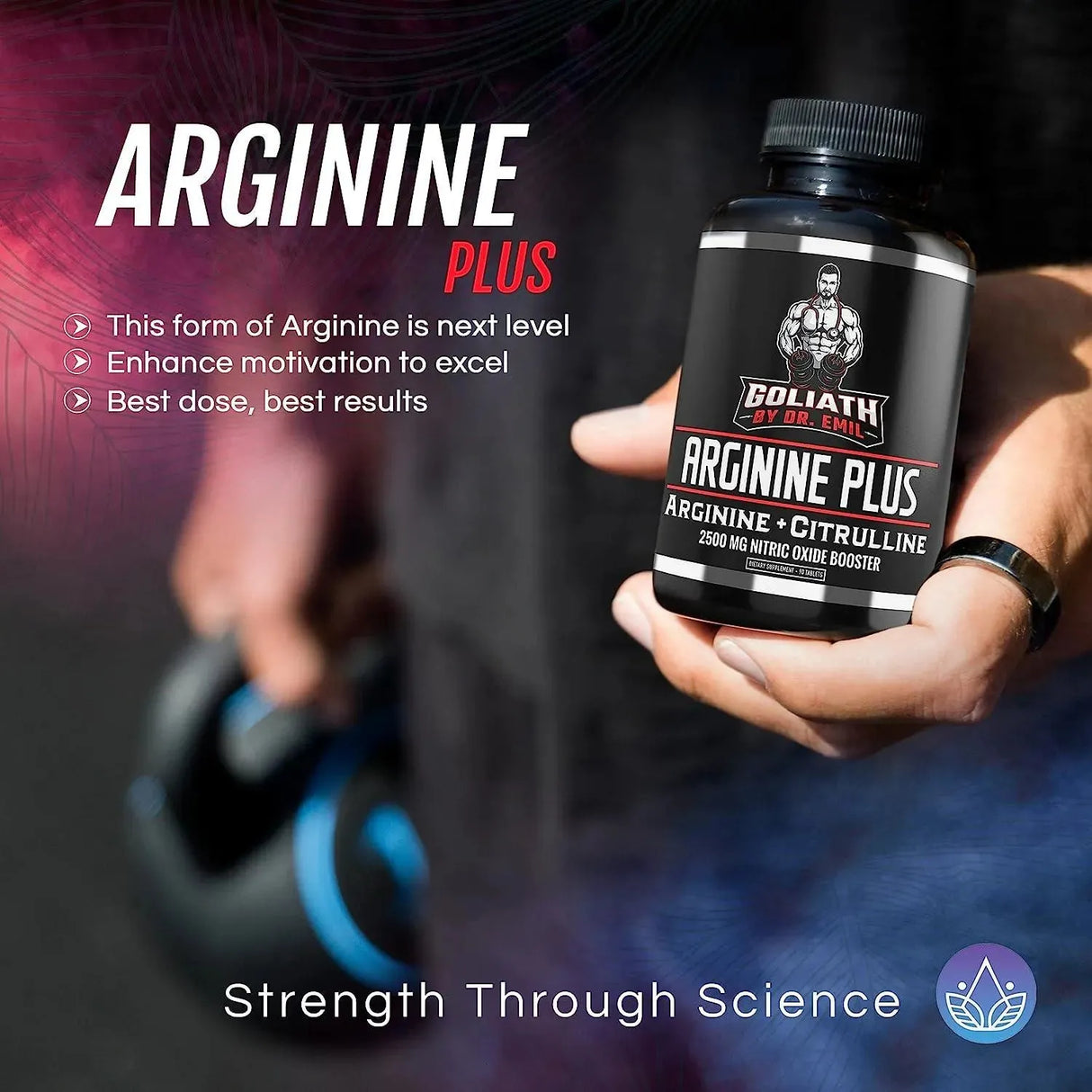 DR EMIL NUTRITION - Dr. Emil's ARGININE Plus - L Arginine + L Citrulline 90 Tabletas - The Red Vitamin MX - Suplementos Alimenticios - {{ shop.shopifyCountryName }}