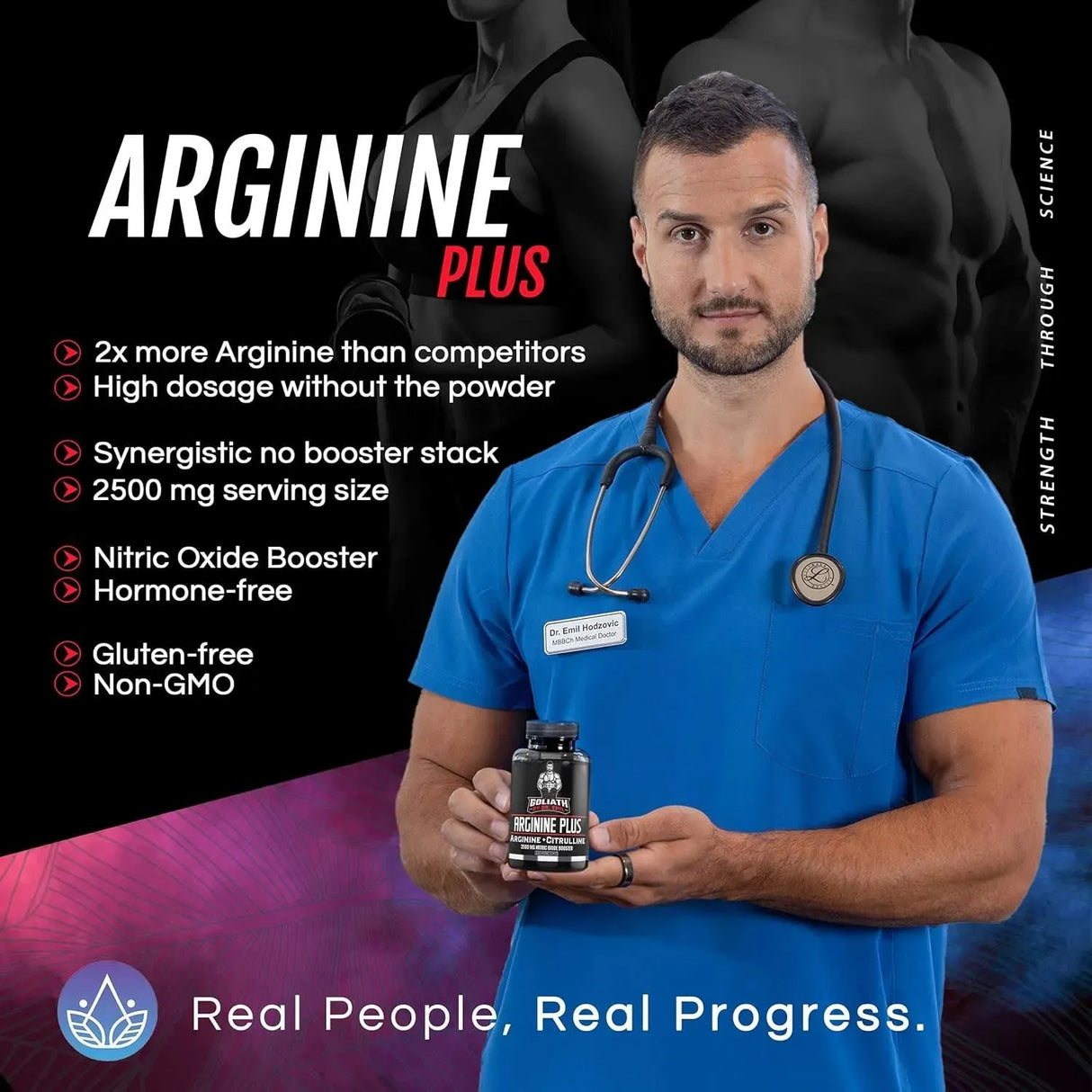 DR EMIL NUTRITION - Dr. Emil's ARGININE Plus - L Arginine + L Citrulline 90 Tabletas - The Red Vitamin MX - Suplementos Alimenticios - {{ shop.shopifyCountryName }}