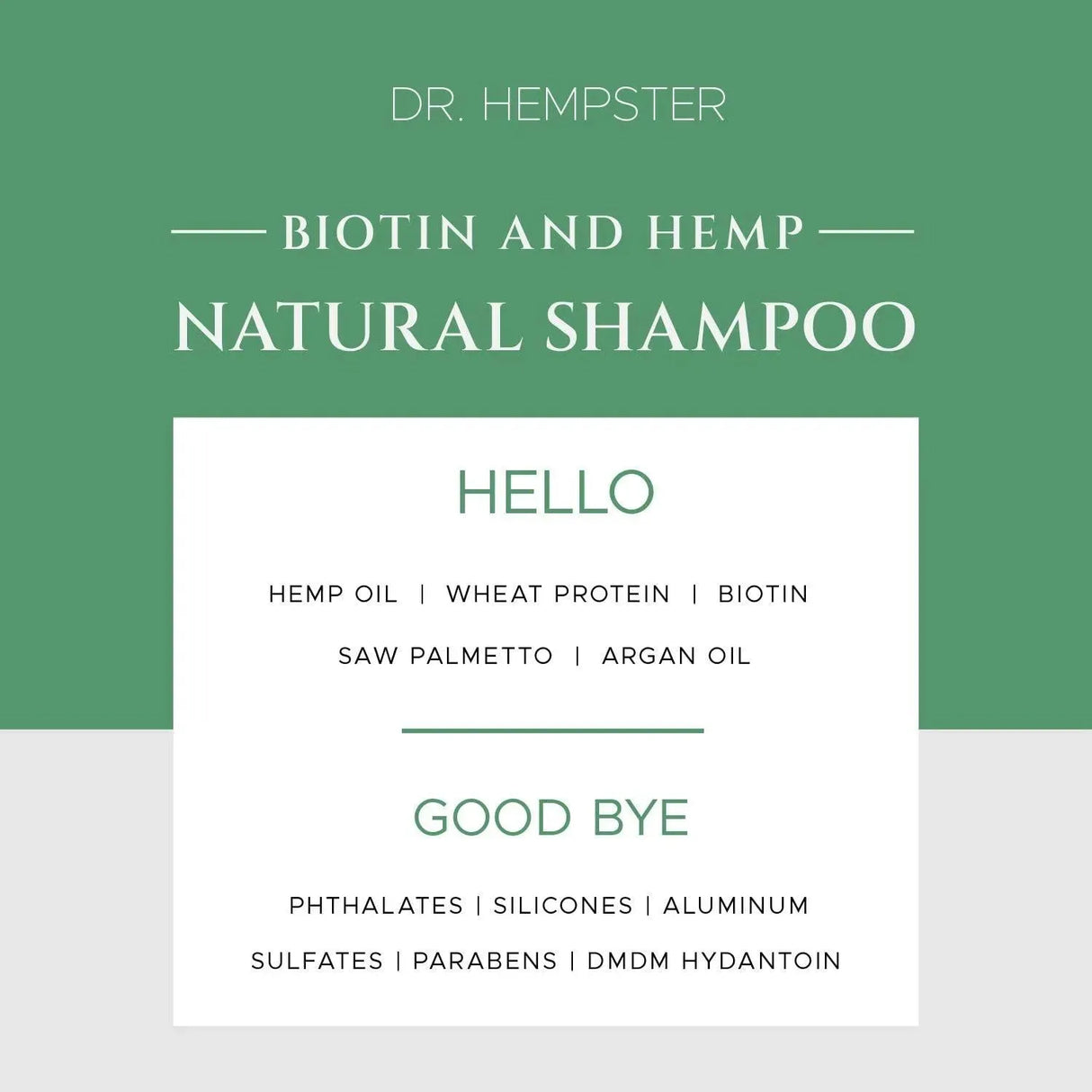 DR. HEMPSTER - DR. HEMPSTER Biotin Hair Loss Shampoo for Men & Women 503Ml. - The Red Vitamin MX - Shampoo Para Cabello - {{ shop.shopifyCountryName }}