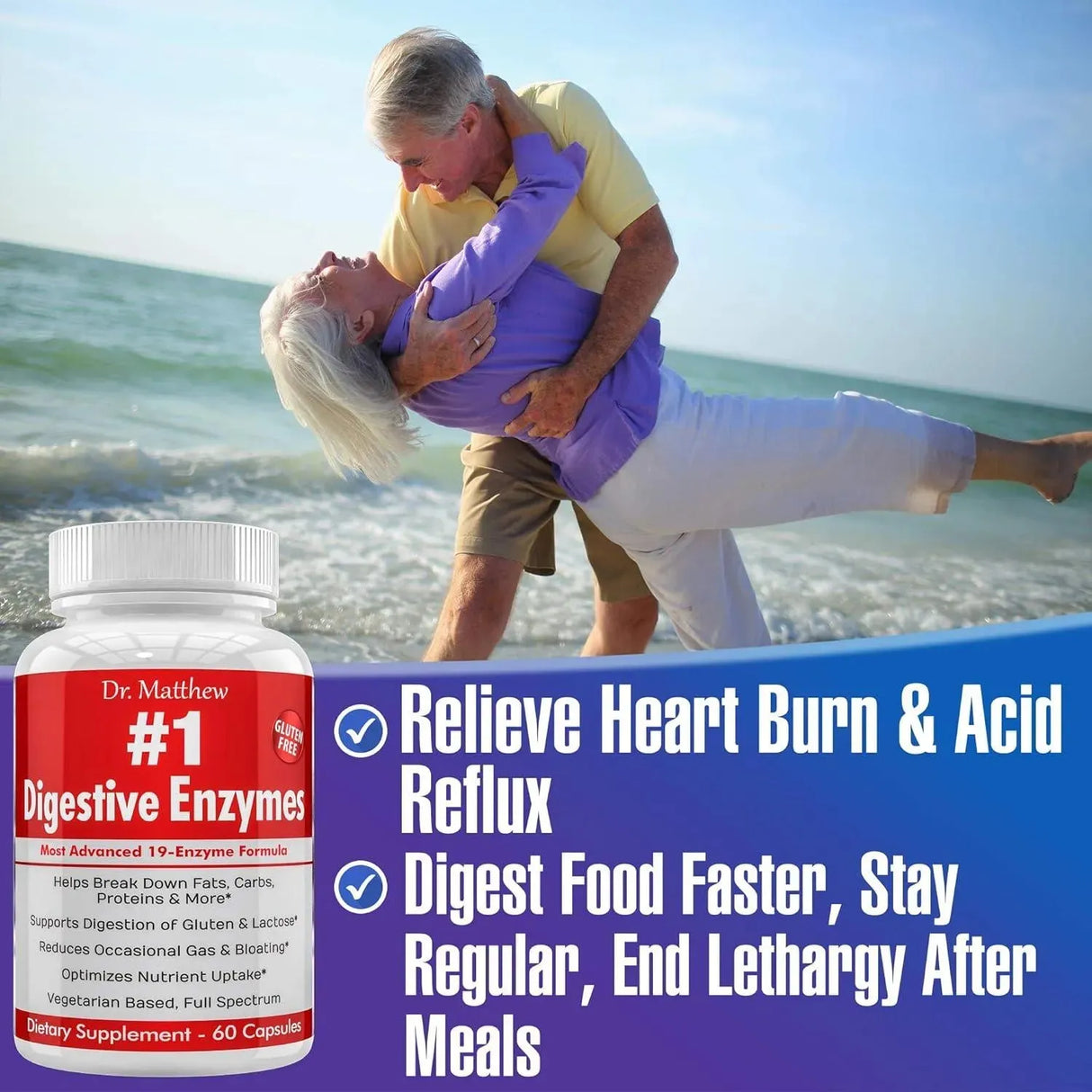 DR. MATTHEW - Dr. Matthew Digestive Enzymes 60 Capsulas - The Red Vitamin MX - Suplementos Alimenticios - {{ shop.shopifyCountryName }}