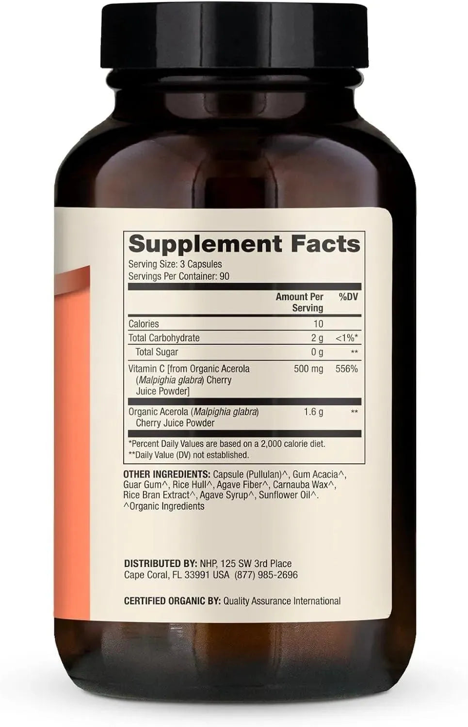 DR MERCOLA - Dr. Mercola Organic Vitamin C Acerola Cherry 270 Capsulas - The Red Vitamin MX - Suplementos Alimenticios - {{ shop.shopifyCountryName }}