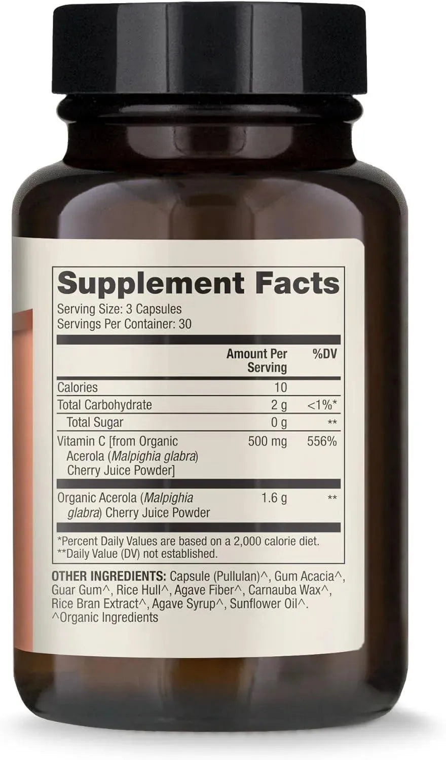 DR MERCOLA - Dr. Mercola Organic Vitamin C Acerola Cherry 90 Capsulas - The Red Vitamin MX - Suplementos Alimenticios - {{ shop.shopifyCountryName }}