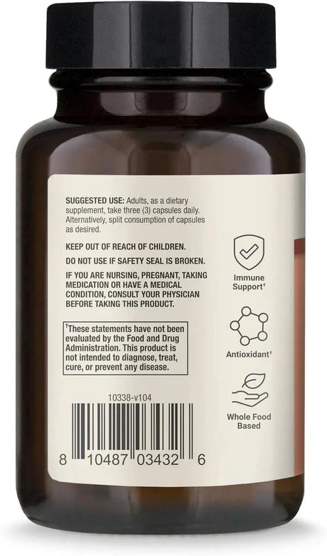 DR MERCOLA - Dr. Mercola Organic Vitamin C Acerola Cherry 90 Capsulas - The Red Vitamin MX - Suplementos Alimenticios - {{ shop.shopifyCountryName }}