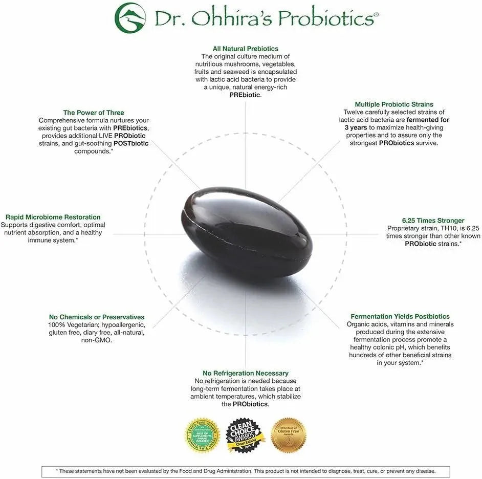 DR. OHHIRA´S - Dr. Ohhira’s Probiotics 30 Capsulas - The Red Vitamin MX - Suplementos Alimenticios - {{ shop.shopifyCountryName }}