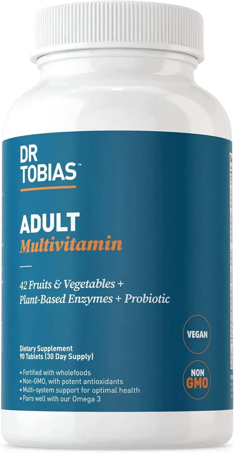 DR TOBIAS - Dr. Tobias Adult Multivitamin 90 Tabletas - The Red Vitamin MX - Suplementos Alimenticios - {{ shop.shopifyCountryName }}