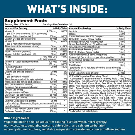 DR TOBIAS - Dr. Tobias Adult Multivitamin 90 Tabletas - The Red Vitamin MX - Suplementos Alimenticios - {{ shop.shopifyCountryName }}
