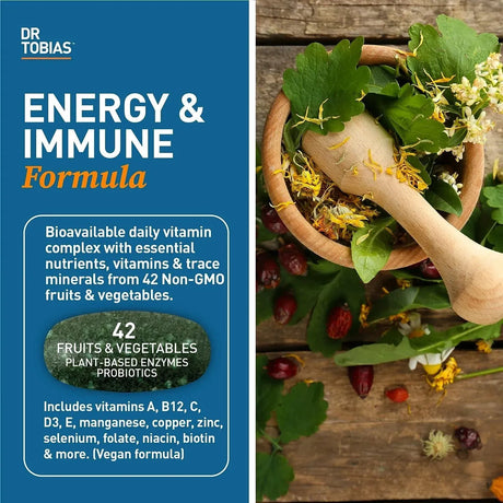 DR TOBIAS - Dr. Tobias Adult Multivitamin 90 Tabletas - The Red Vitamin MX - Suplementos Alimenticios - {{ shop.shopifyCountryName }}