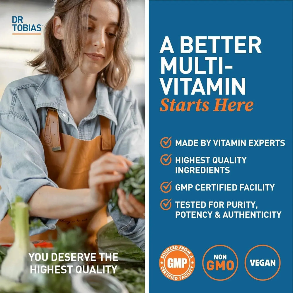 DR TOBIAS - Dr. Tobias Adult Multivitamin 90 Tabletas - The Red Vitamin MX - Suplementos Alimenticios - {{ shop.shopifyCountryName }}