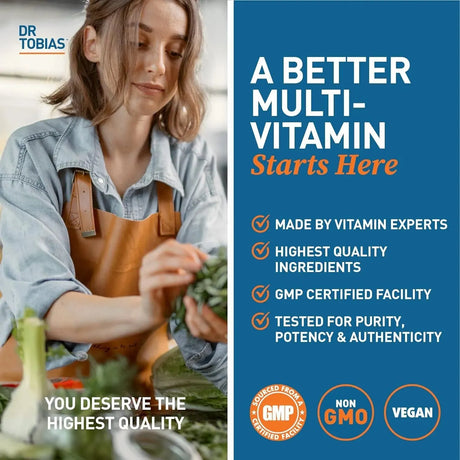 DR TOBIAS - Dr. Tobias Adult Multivitamin 90 Tabletas - The Red Vitamin MX - Suplementos Alimenticios - {{ shop.shopifyCountryName }}