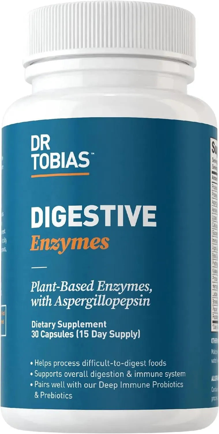 DR TOBIAS - Dr. Tobias Digestive Enzymes 30 Capsulas - The Red Vitamin MX - Suplementos Alimenticios - {{ shop.shopifyCountryName }}