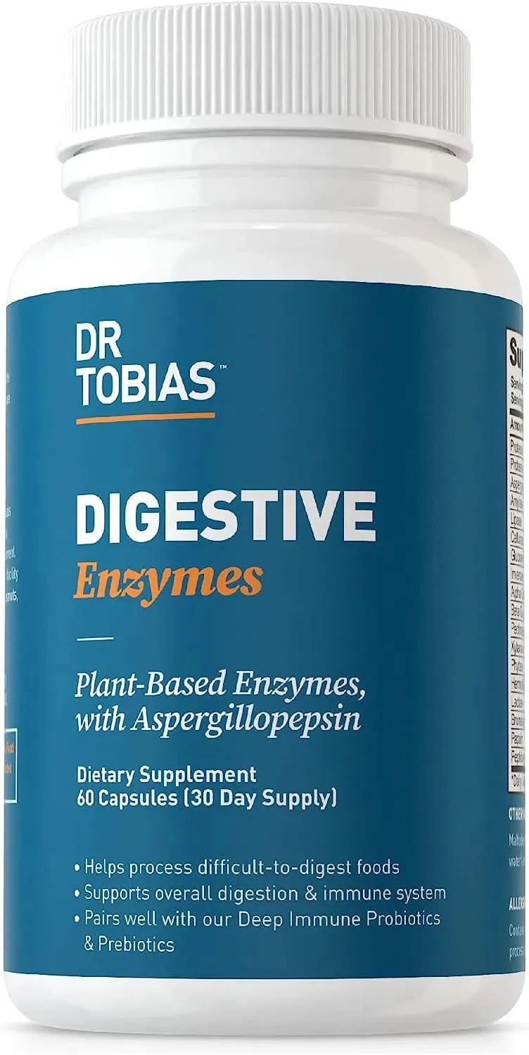 DR TOBIAS - Dr. Tobias Digestive Enzymes 60 Capsulas - The Red Vitamin MX - Suplementos Alimenticios - {{ shop.shopifyCountryName }}