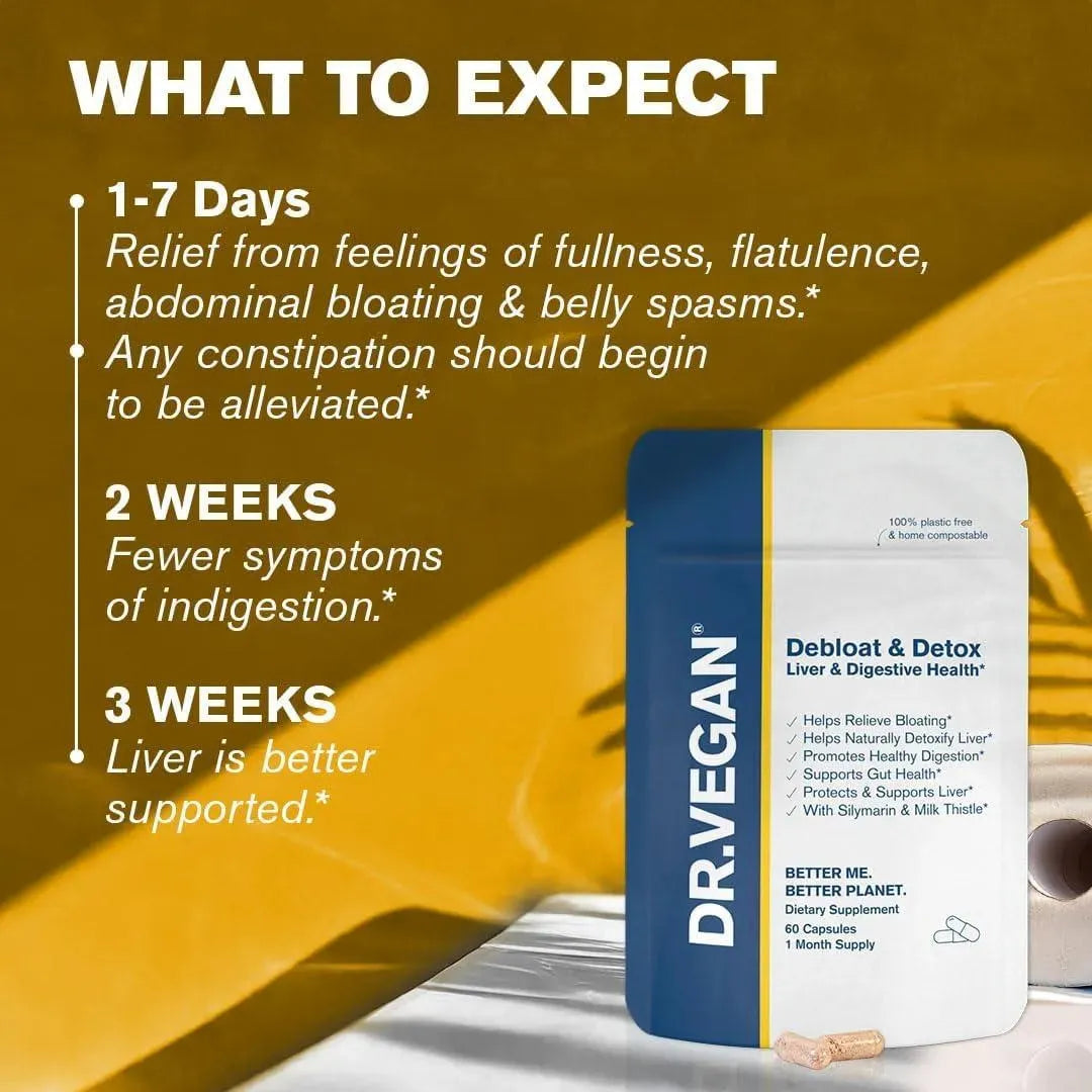 DR. VEGAN - DR.VEGAN Debloat & Detox 60 Capsulas - The Red Vitamin MX - Suplementos Alimenticios - {{ shop.shopifyCountryName }}