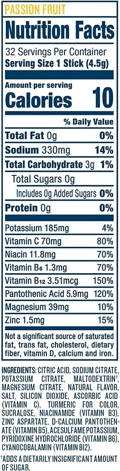 DRIPDROP - DripDrop Hydration Zero Sugar Electrolyte Powder Packets Keto 32 Paquetes - The Red Vitamin MX - Suplementos Alimenticios - {{ shop.shopifyCountryName }}