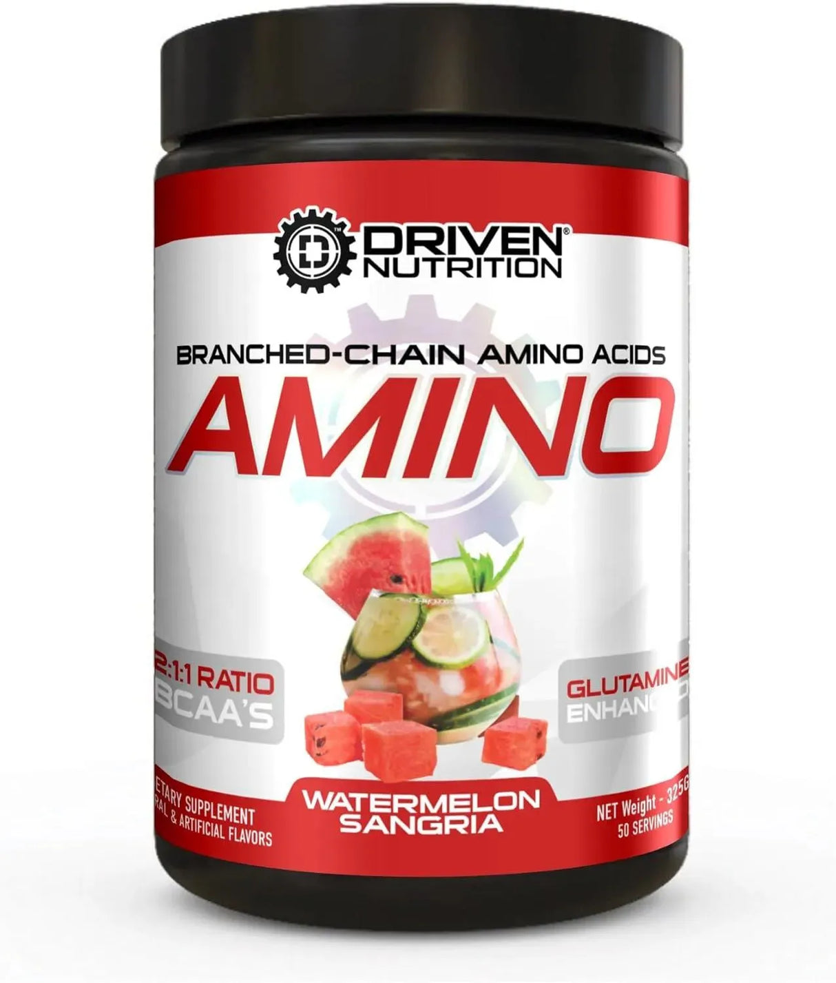 DRIVEN NUTRITION - Driven Nutrition Amino Branched-Chain Amino Acid with Glutamine 325Gr. - The Red Vitamin MX - Suplementos Alimenticios - {{ shop.shopifyCountryName }}