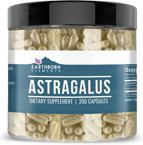 EARTHBORN ELEMENTS - Earthborn Elements Astragalus Extract 200 Capsulas - The Red Vitamin MX - Suplementos Alimenticios - {{ shop.shopifyCountryName }}