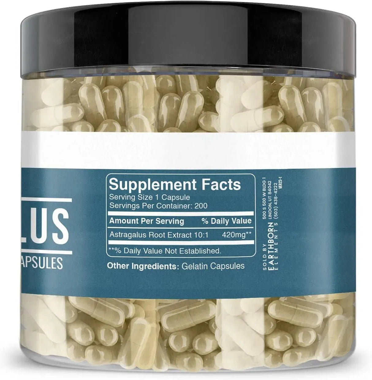 EARTHBORN ELEMENTS - Earthborn Elements Astragalus Extract 200 Capsulas - The Red Vitamin MX - Suplementos Alimenticios - {{ shop.shopifyCountryName }}