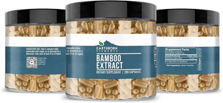 EARTHBORN ELEMENTS - Earthborn Elements Bamboo Extract 200 Capsulas - The Red Vitamin MX - Suplementos Alimenticios - {{ shop.shopifyCountryName }}