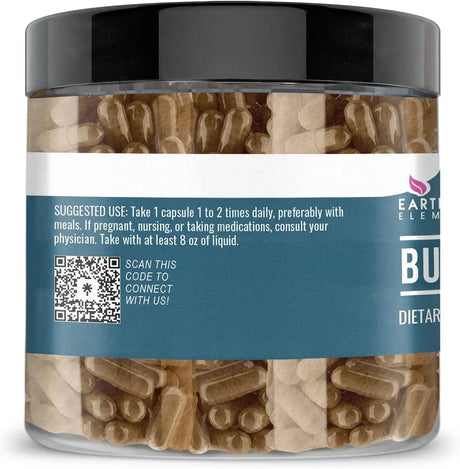 EARTHBORN ELEMENTS - Earthborn Elements Burdock Root 200 Capsulas - The Red Vitamin MX - Suplementos Alimenticios - {{ shop.shopifyCountryName }}