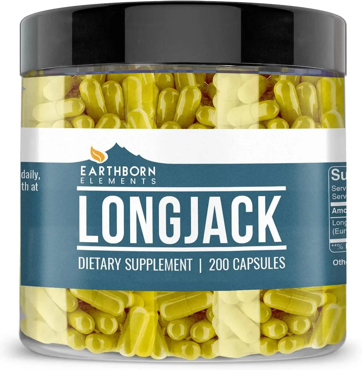 EARTHBORN ELEMENTS - Earthborn Elements Longjack Tongkat Ali Extract 200 Capsulas - The Red Vitamin MX - Suplementos Alimenticios - {{ shop.shopifyCountryName }}