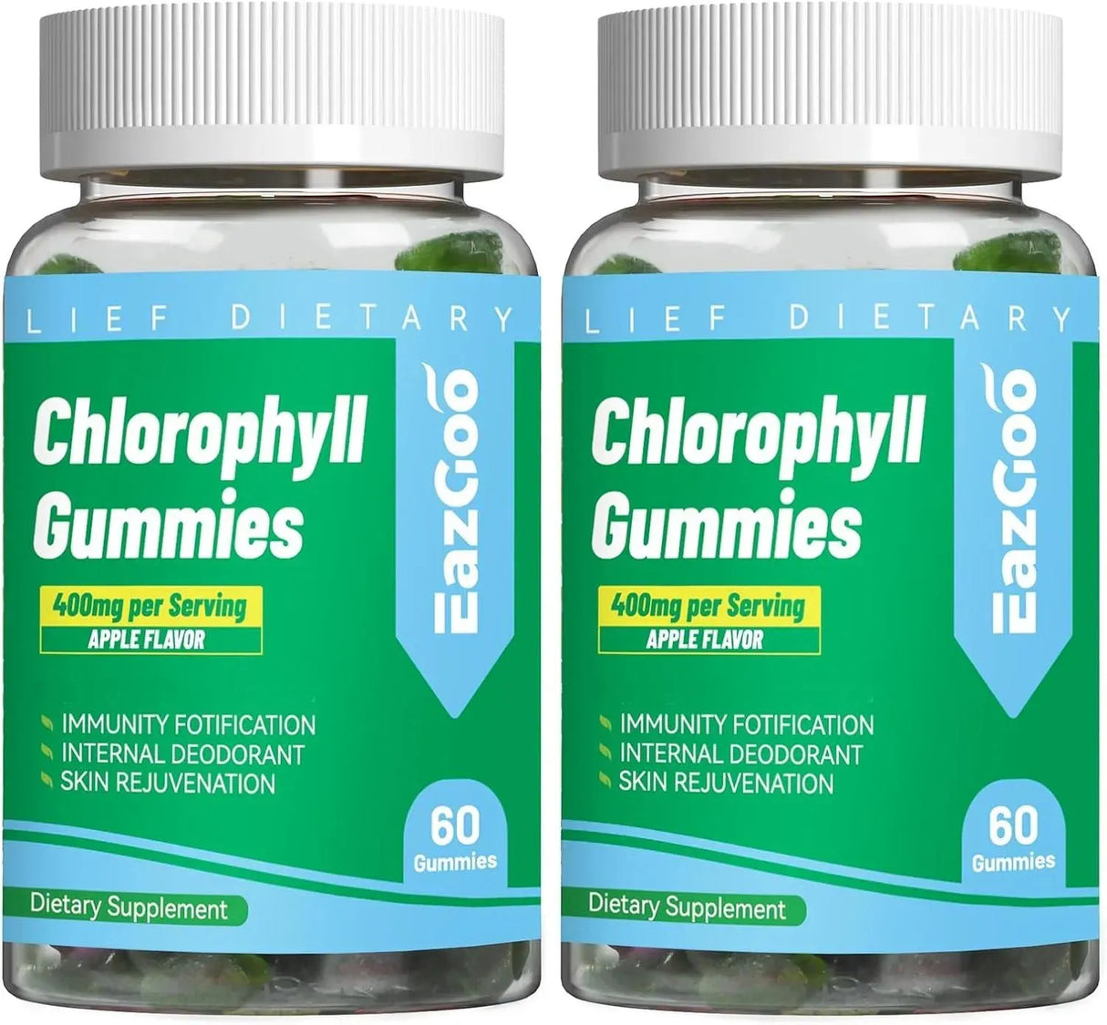 EAZGOO - EAZGOO Chlorophyll Gummies with Apple Cider Vinegar 120 Gomitas - The Red Vitamin MX - Suplementos Alimenticios - {{ shop.shopifyCountryName }}