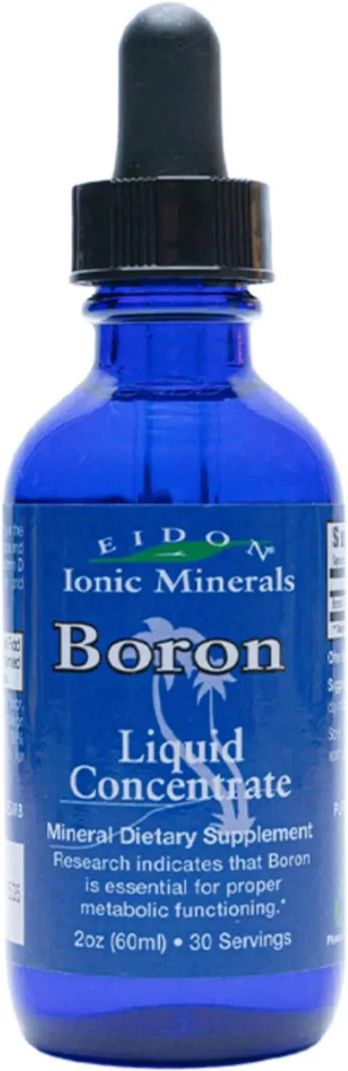 EIDON - Eidon Ionic Minerals Liquid Boron Drops 60Ml. - The Red Vitamin MX - Suplementos Alimenticios - {{ shop.shopifyCountryName }}