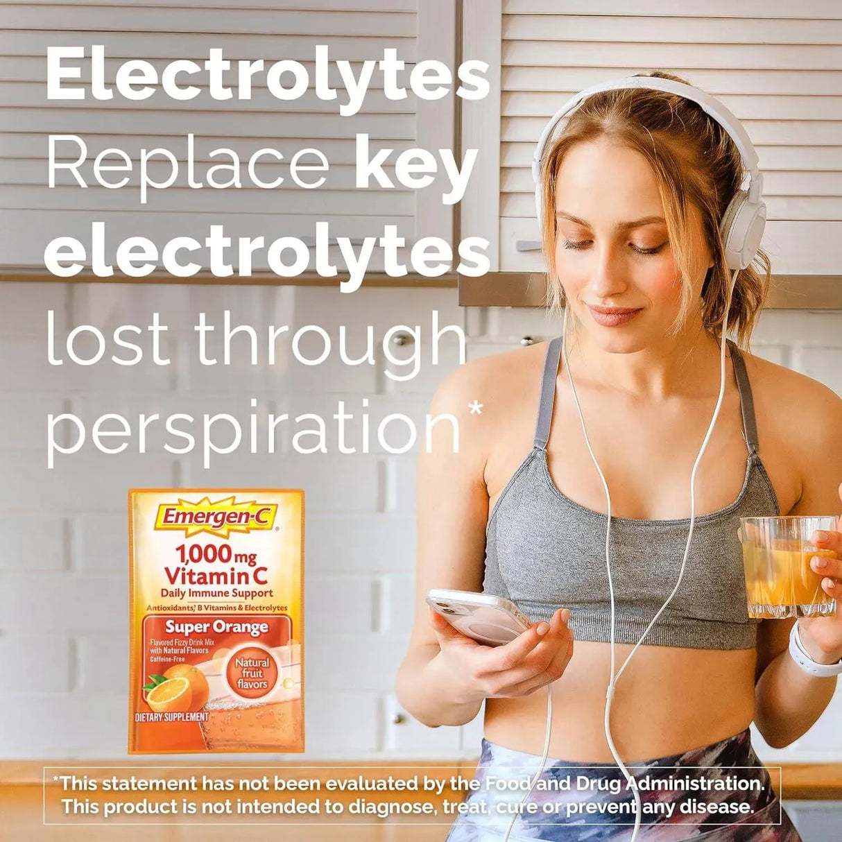 EMERGEN-C - Emergen-C 1000Mg. Vitamin C Powder for Daily Immune Support 60 Paquetes - The Red Vitamin MX - Suplementos Alimenticios - {{ shop.shopifyCountryName }}