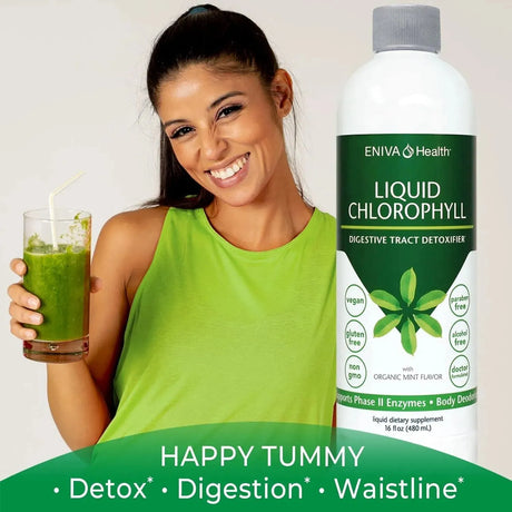 ENIVA HEALTH - Eniva Health Liquid Chlorophyll 480Ml. 2 Pack - The Red Vitamin MX - Suplementos Alimenticios - {{ shop.shopifyCountryName }}
