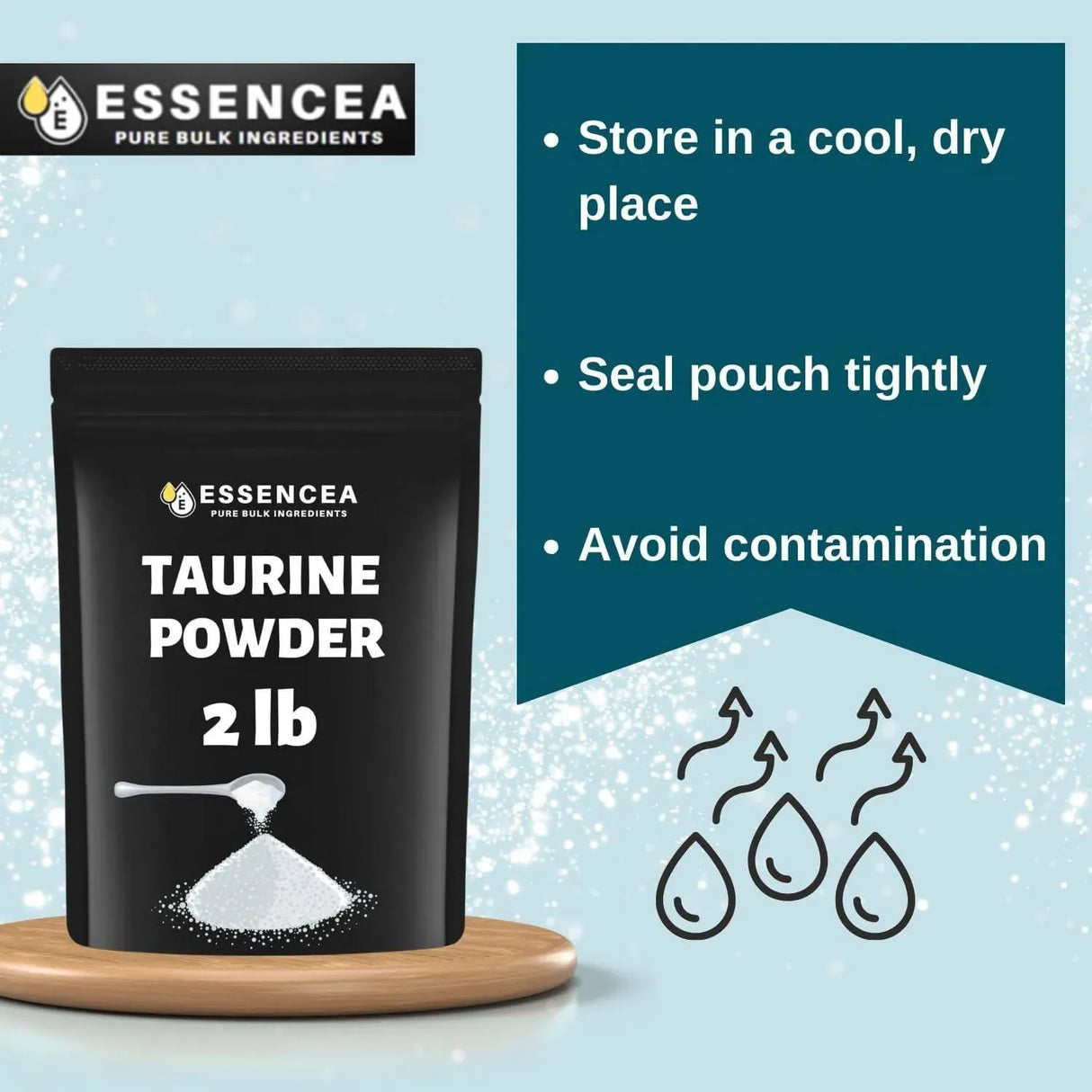 ESSENCEA - Essencea Taurine Powder 2 Lb. - The Red Vitamin MX - Suplementos Alimenticios - {{ shop.shopifyCountryName }}