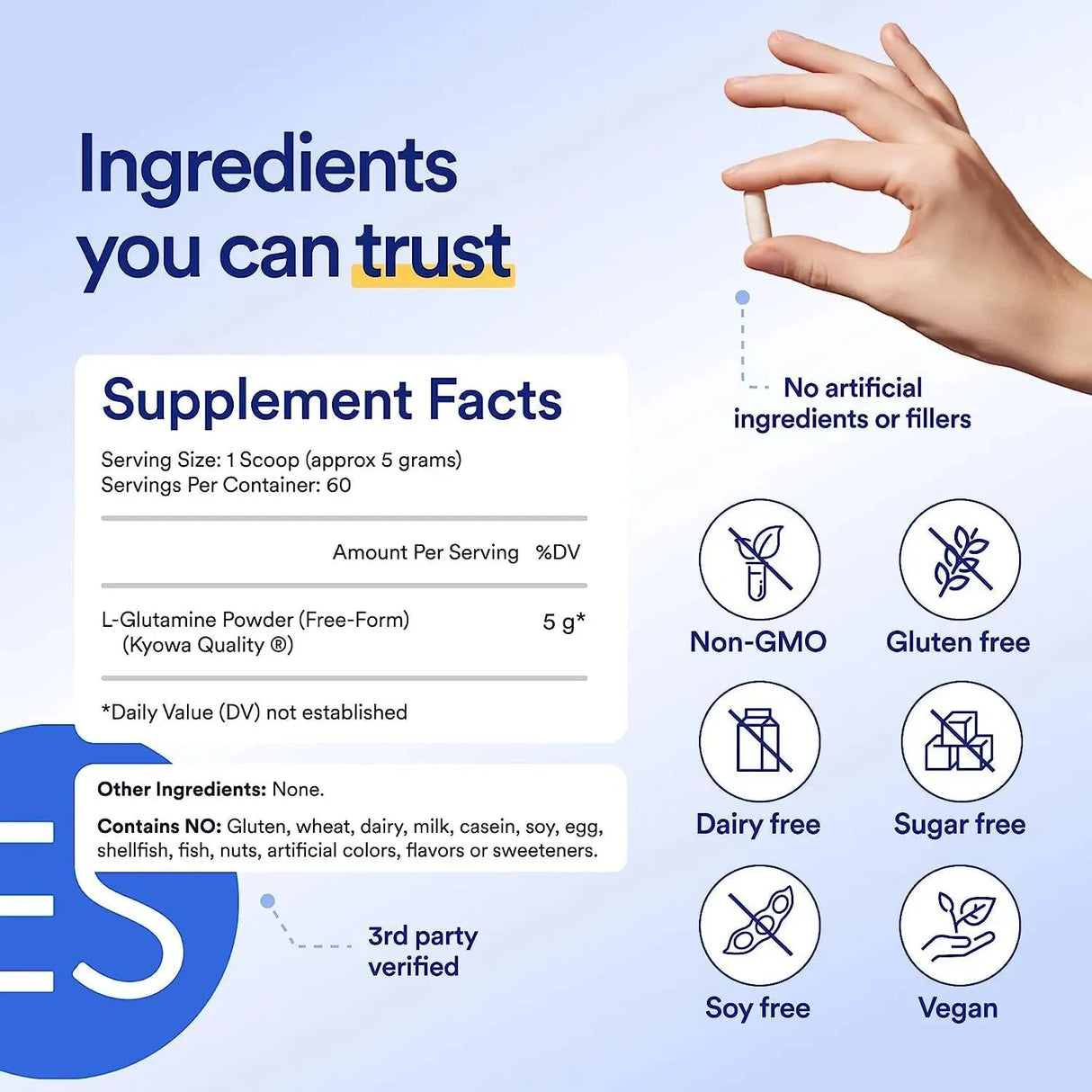 ESSENTIAL STACKS - Essential Stacks Gut L-Glutamine Capsules 1000Mg. 120 Capsulas - The Red Vitamin MX - Suplementos Alimenticios - {{ shop.shopifyCountryName }}