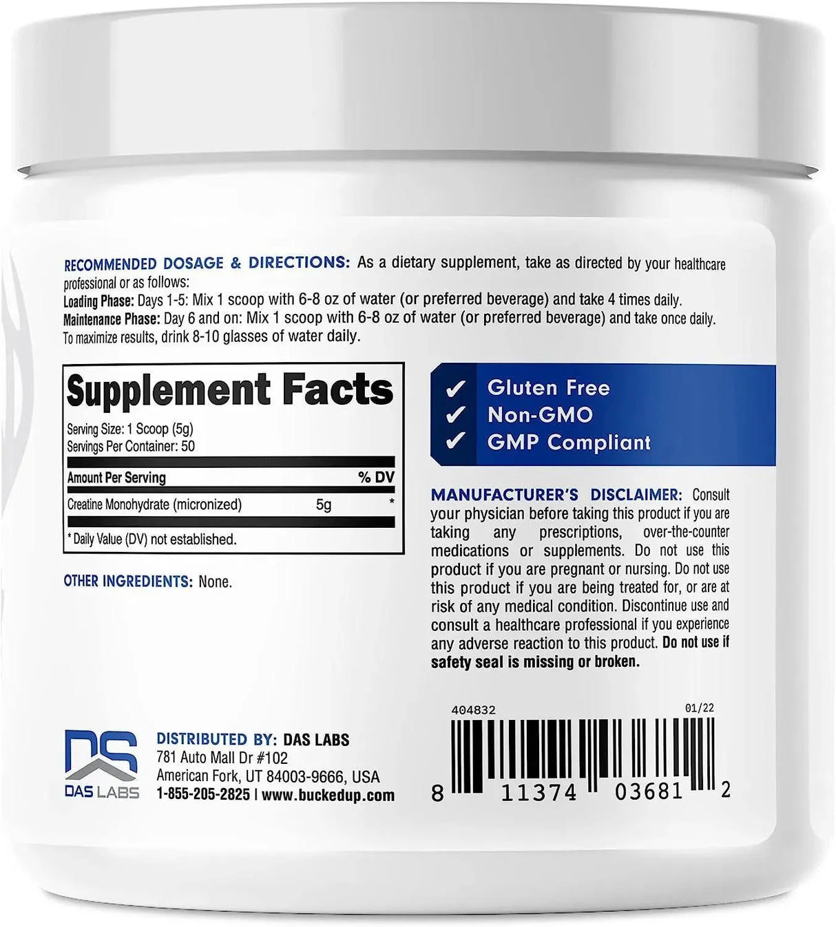 ESSENTIALS - Essentials Creatine Monohydrate Powder 50 Servicios 250Gr. - The Red Vitamin MX - Suplementos Alimenticios - {{ shop.shopifyCountryName }}