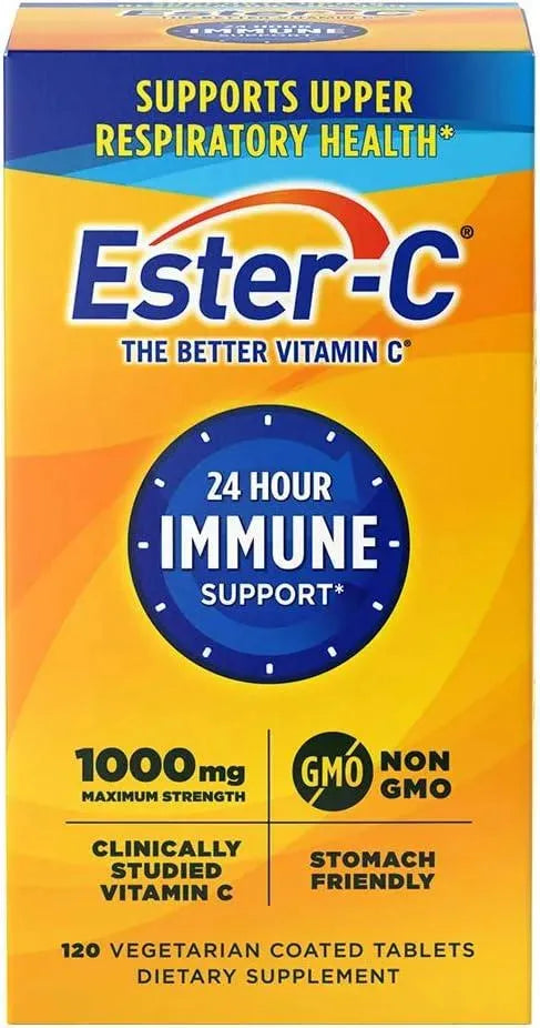 ESTER-C - Ester-C Vitamin C 1000Mg. 120 Tabletas - The Red Vitamin MX - Suplementos Alimenticios - {{ shop.shopifyCountryName }}