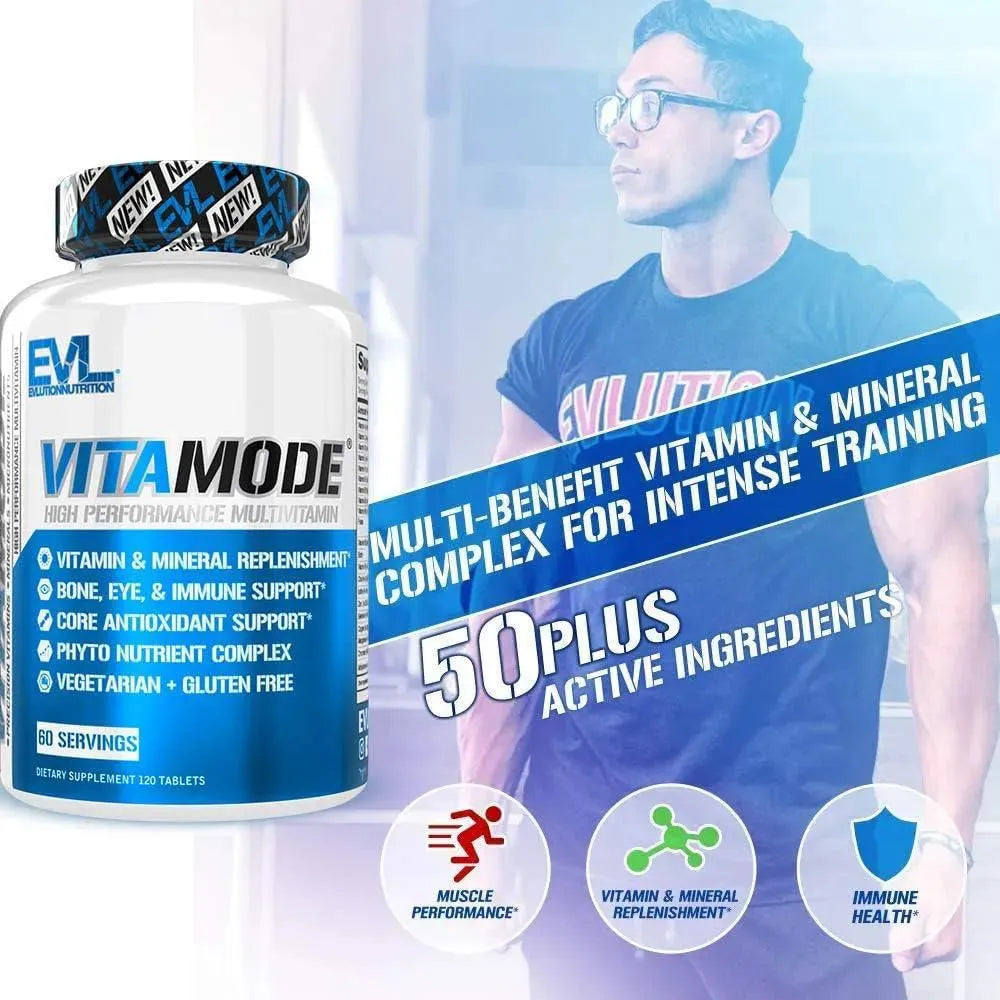 EVLUTION - EVL Advanced Daily Multivitamin for Men 120 Tabletas - The Red Vitamin MX - Suplementos Alimenticios - {{ shop.shopifyCountryName }}